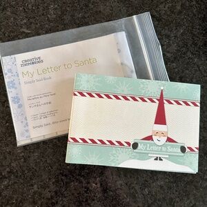 NEW RETIRED Creative Memories SANTA Simply Said Album: My Letter to Santa
